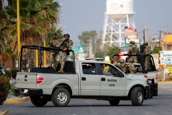 تعزيزات أمنية بموقع العنف بالمكسيك