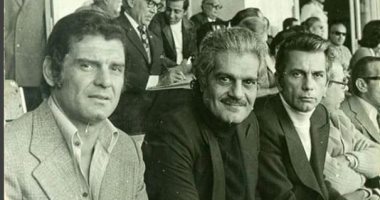 عمر الشريف مع صالح سليم عمر الشريف مع صالح سليم