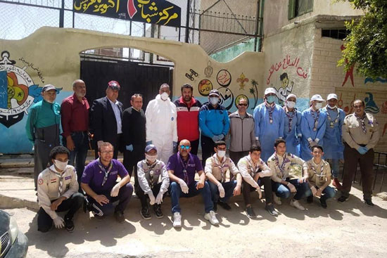 شباب شمال سيناء فى الميدان متطوعون لمواجهة كورونا (13)