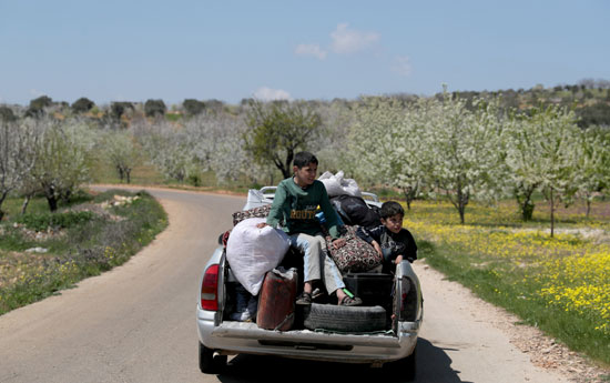 عودة الأطفال مع أسرهم إلى إدلب