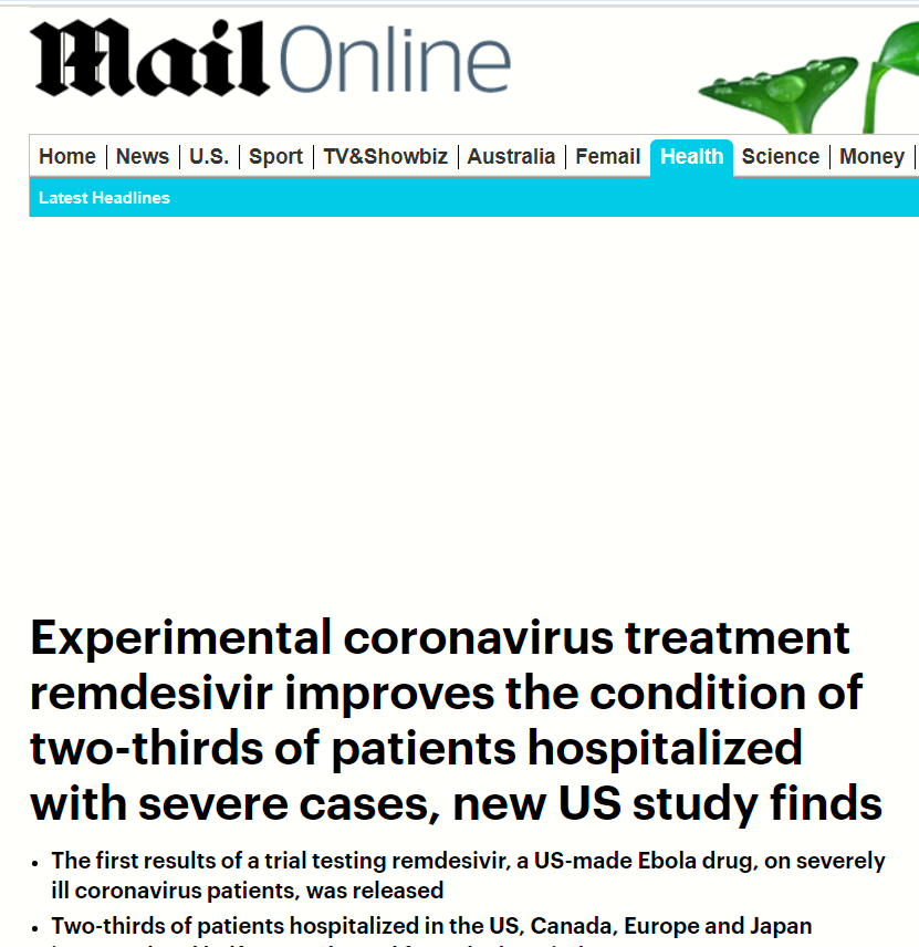 دواء ريمسفير للإيبولا دواء ريمسفير للإيبولا