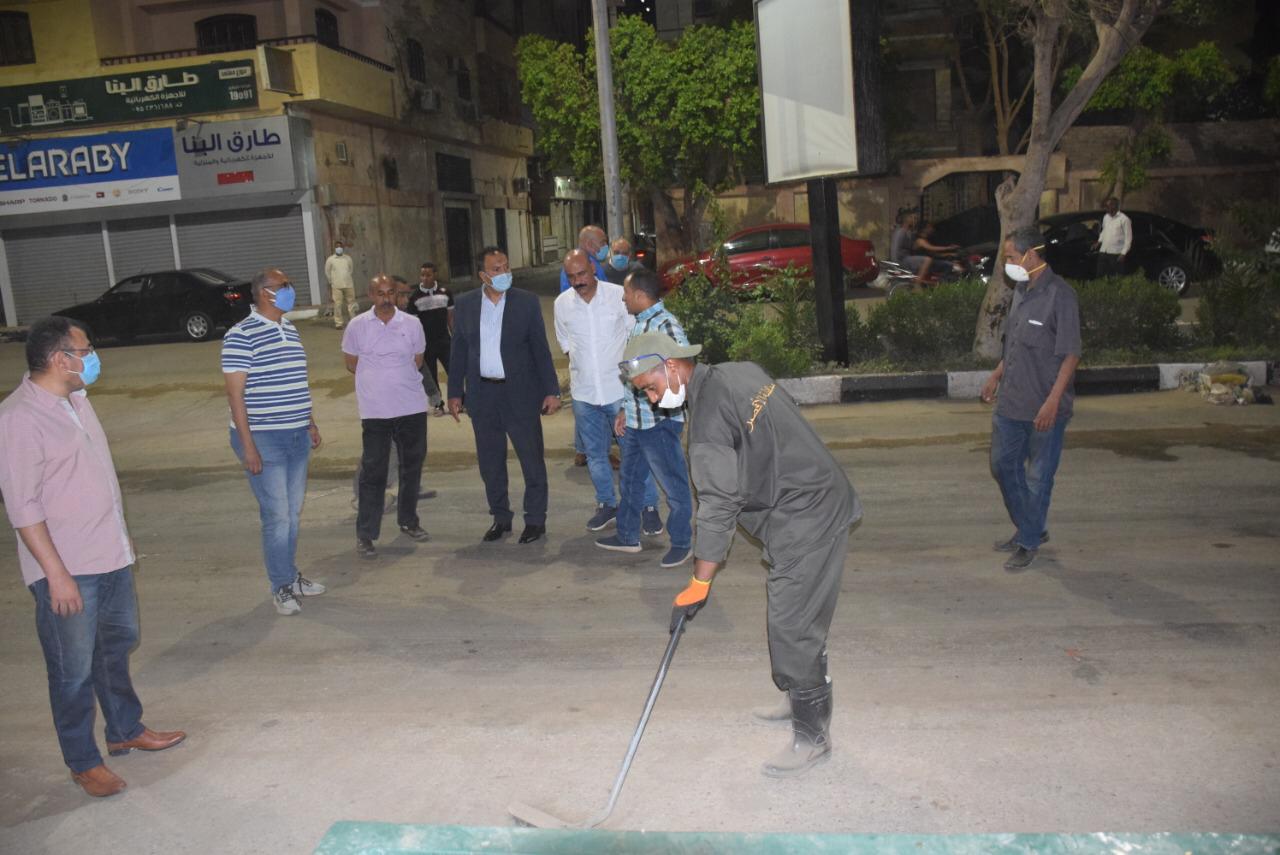 1 سكرتير محافظة الأقصر يتفقد حملات النظافة والتجميل بالشوارع