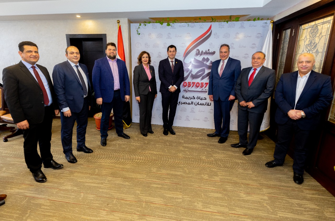 وفد الجمعية المصرية اللبنانية لرجال الأعمال