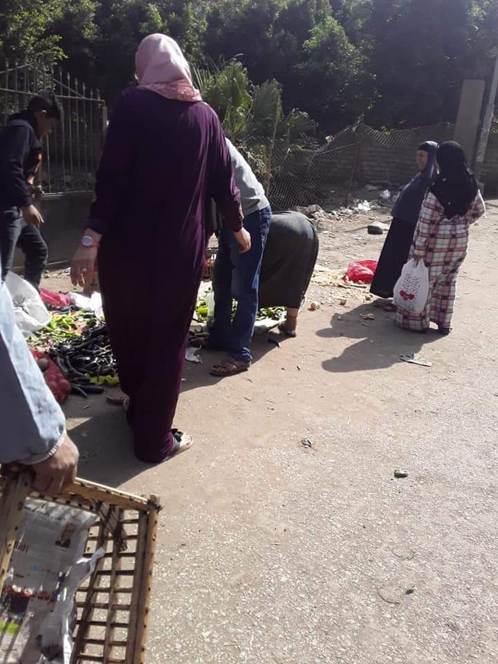 فض سوق قرية كفر العلوى (2)