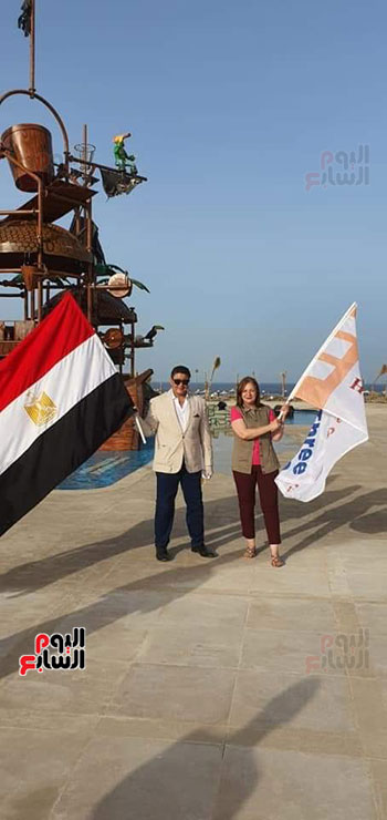لمصريون العائدون من أمريكا في مرسى (1)