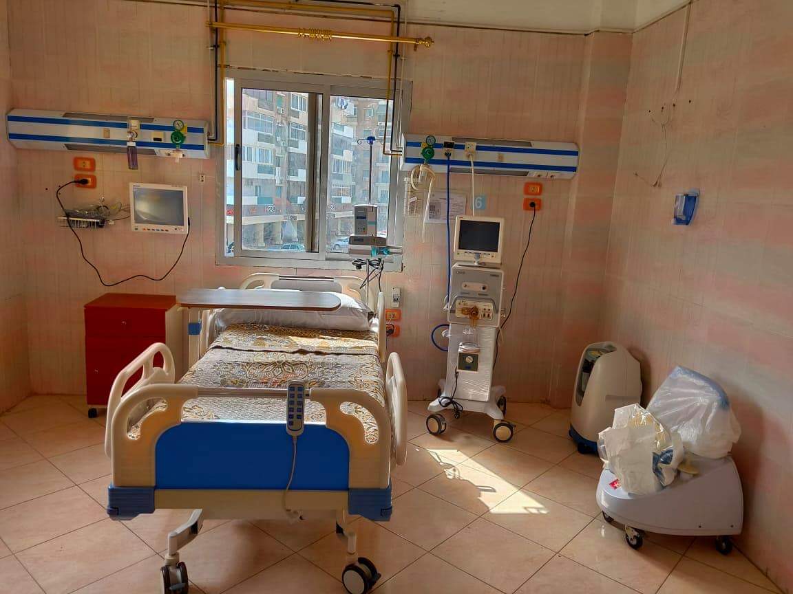 تجهيز مستشفى الحميات ببورسعيد (2)