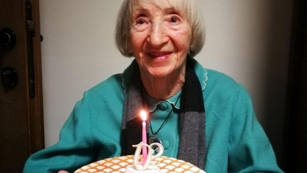 امرأة 102 عاما بايطاليا