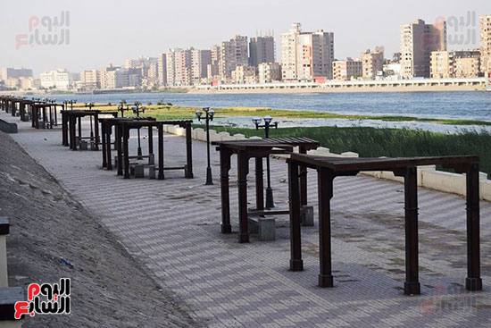شواطئ ومتنزهات مصر بلا زوار (10)