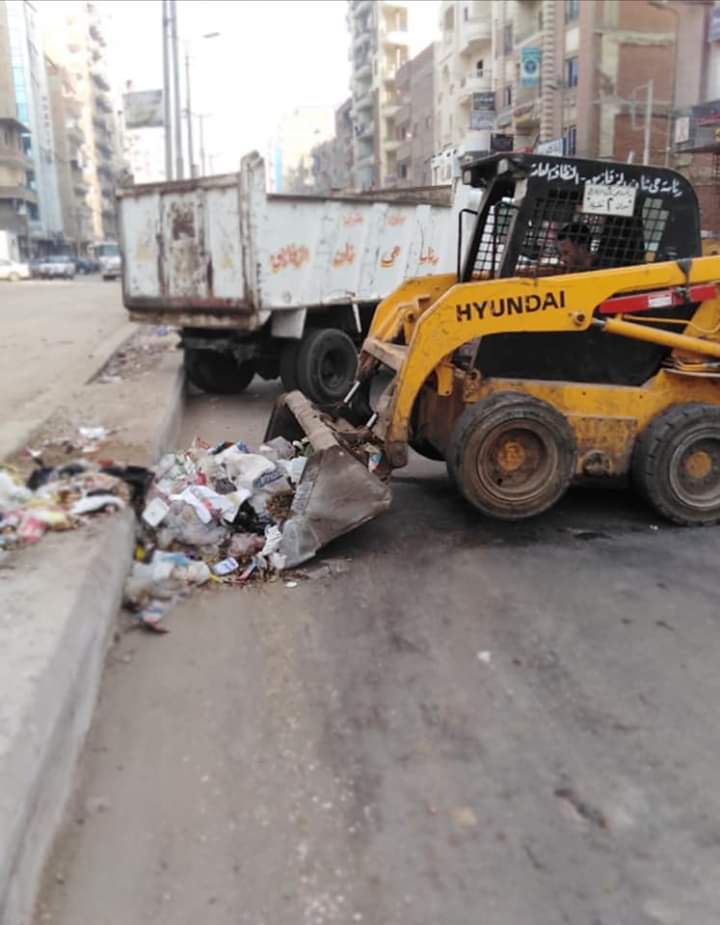 رفع القمامة ونظافة وتطهير شوارع الشرقية (1)