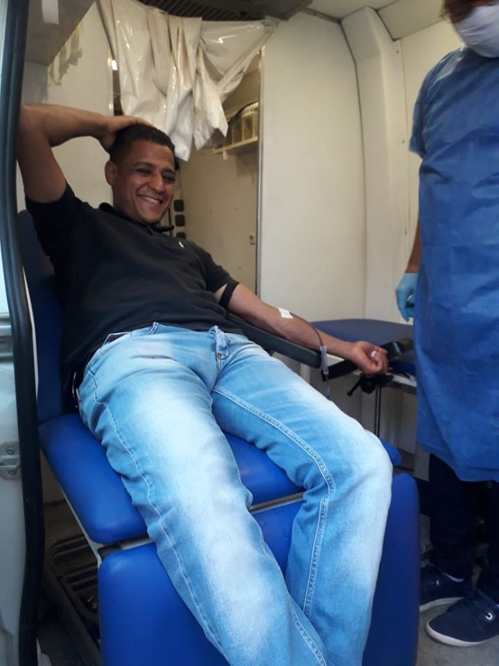 1 شباب الرزيقات بحرى يتبرعون بالدم لدعم المرضى بالمستشفيات