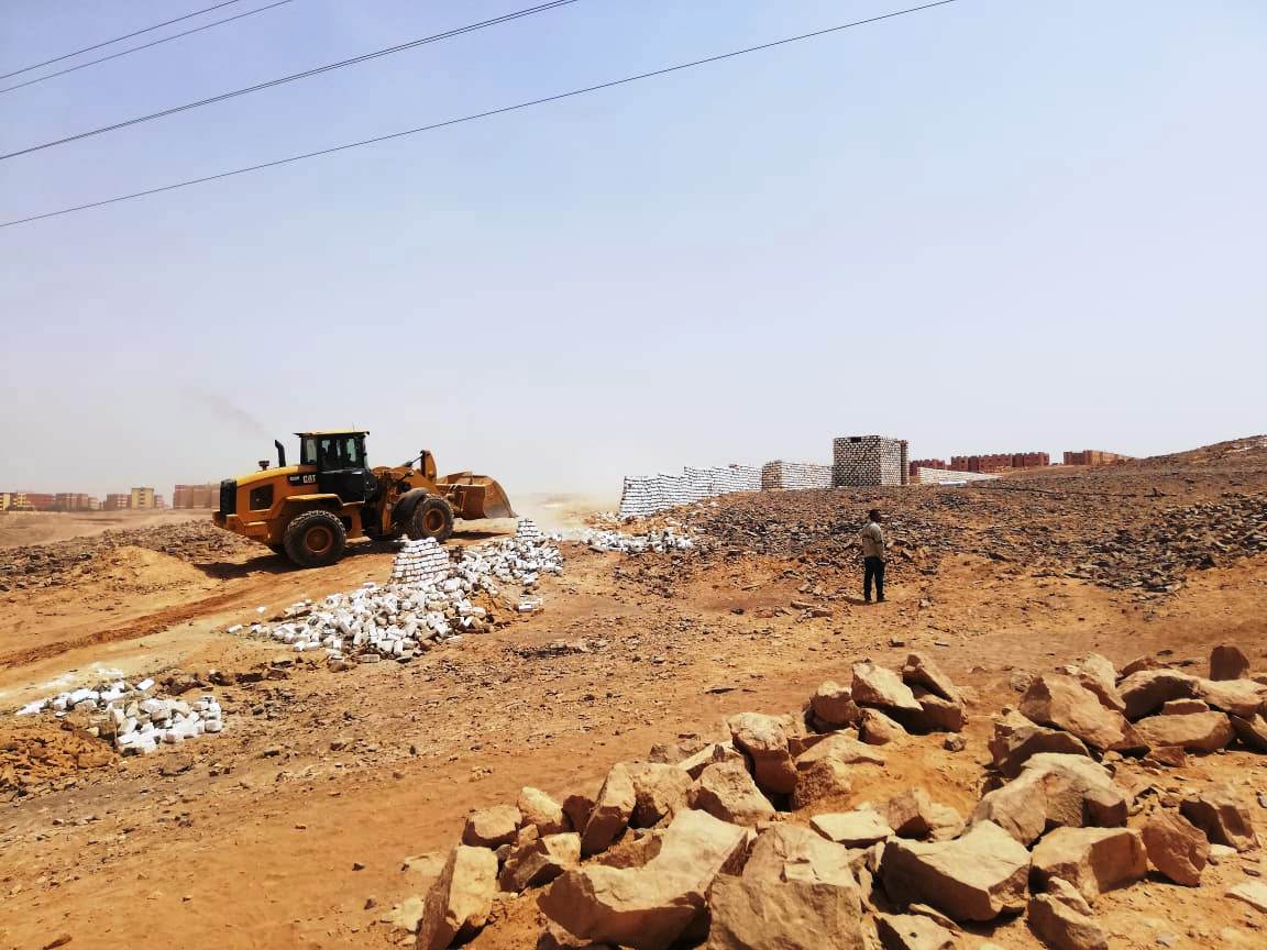 إزالة 371 حالة تعد على الأراضى الزراعية بأسوان وجنوب سيناء (6)
