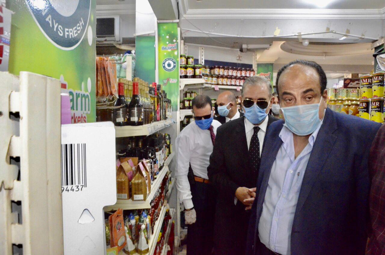 محافظ مكفر الشيخ يقود حملة على الاسواق  (1)