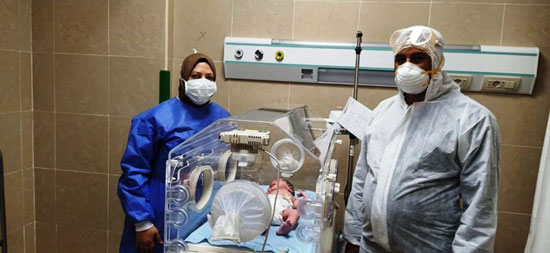 عملية-الولادة-الثانية-داخل-مستشفى-إسنا-للعزل