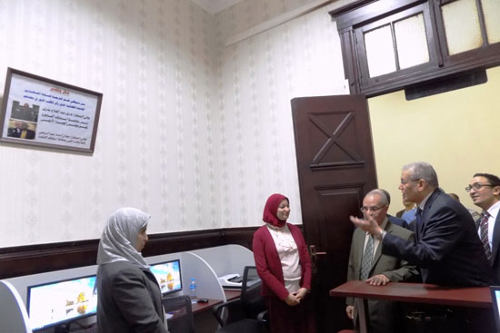 افتتاح مكتب الترجمة بمحكمة استئناف القاهرة (2)