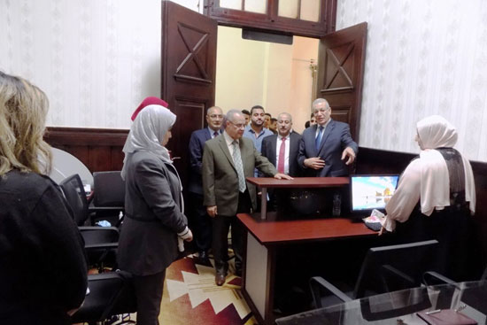 افتتاح مكتب الترجمة بمحكمة استئناف القاهرة (1)