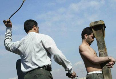 عقوبة الجلد فى إيران