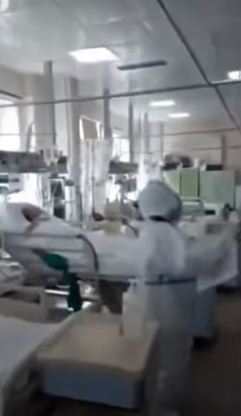 فيديو من داخل مستشفى موسكو