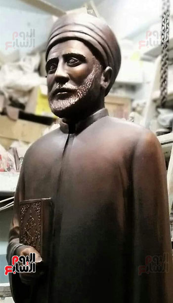 تمثال الإمام المراغى شيخ الأزهر (1)
