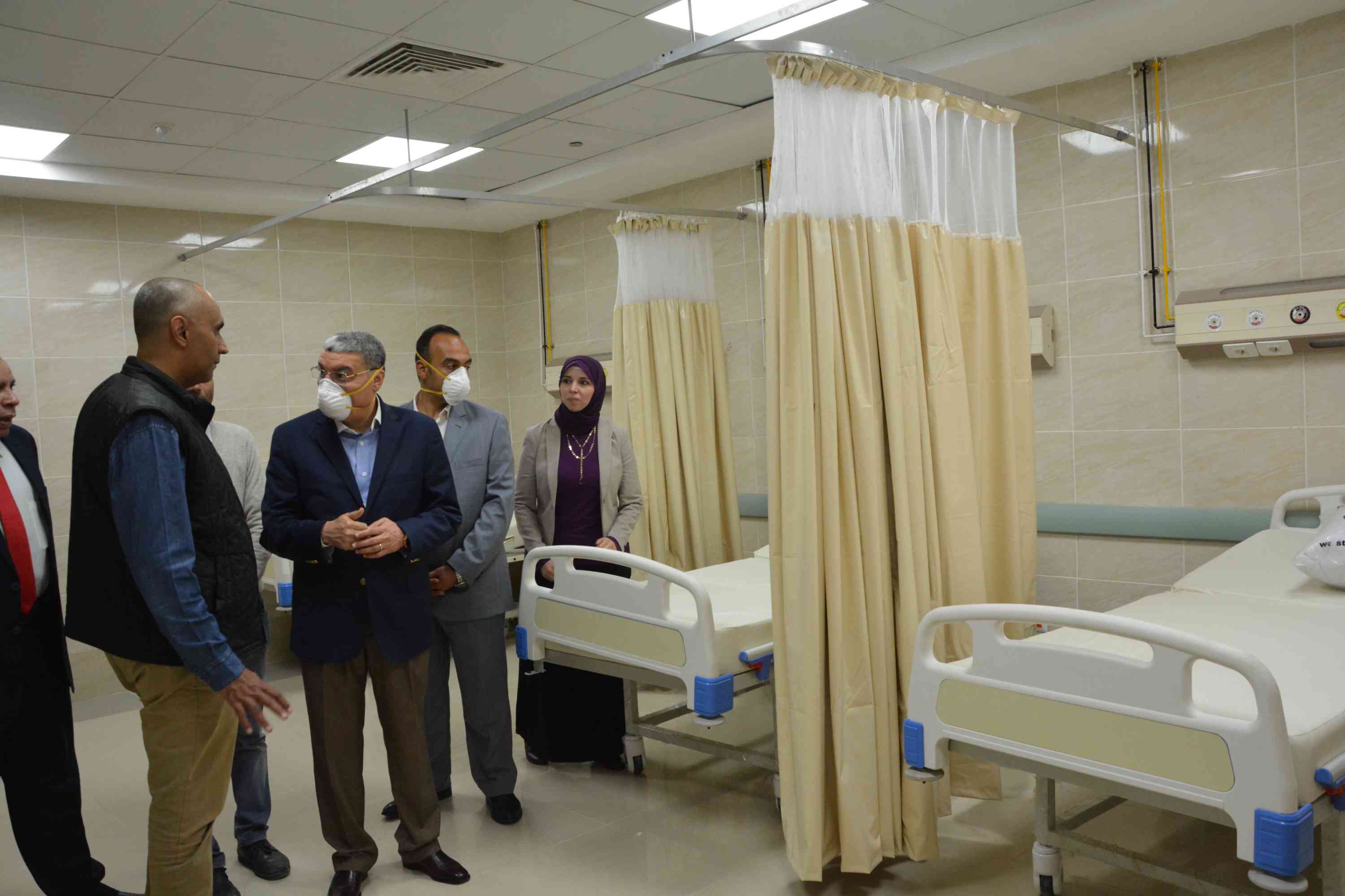  محافظ المنيا يفتتح مستشفى ملوى العام (9)