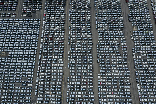 السيارات فى مييناء لوس أنجلوس