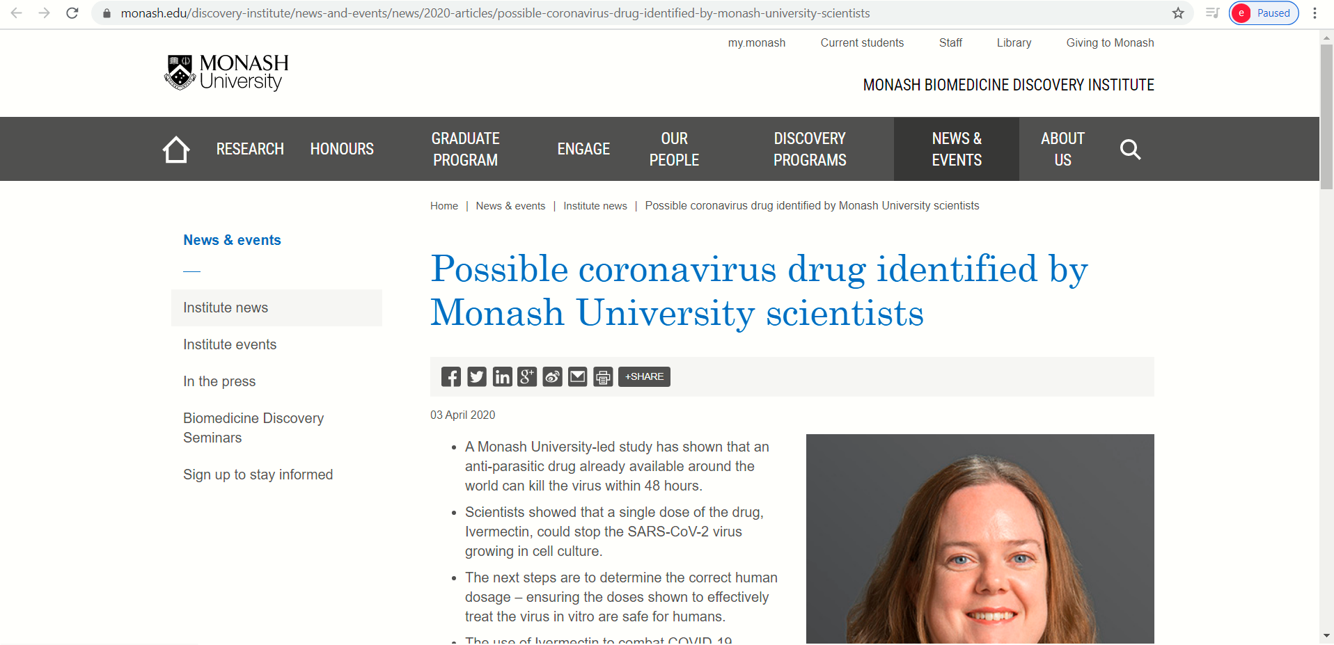 عقار يقضى على كورونا 48 ساعة 