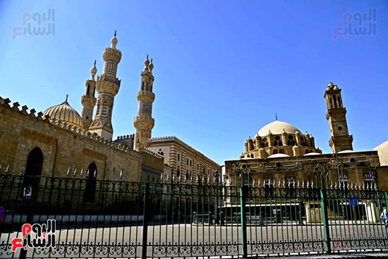 مسجد الازهر والمنطقه المحيطه