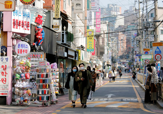 شوارع كوريا الجنوبية