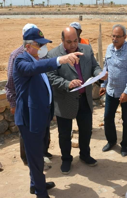 محافظ جنوب سيناء يتفقد تنفيذ المشاريع (4)