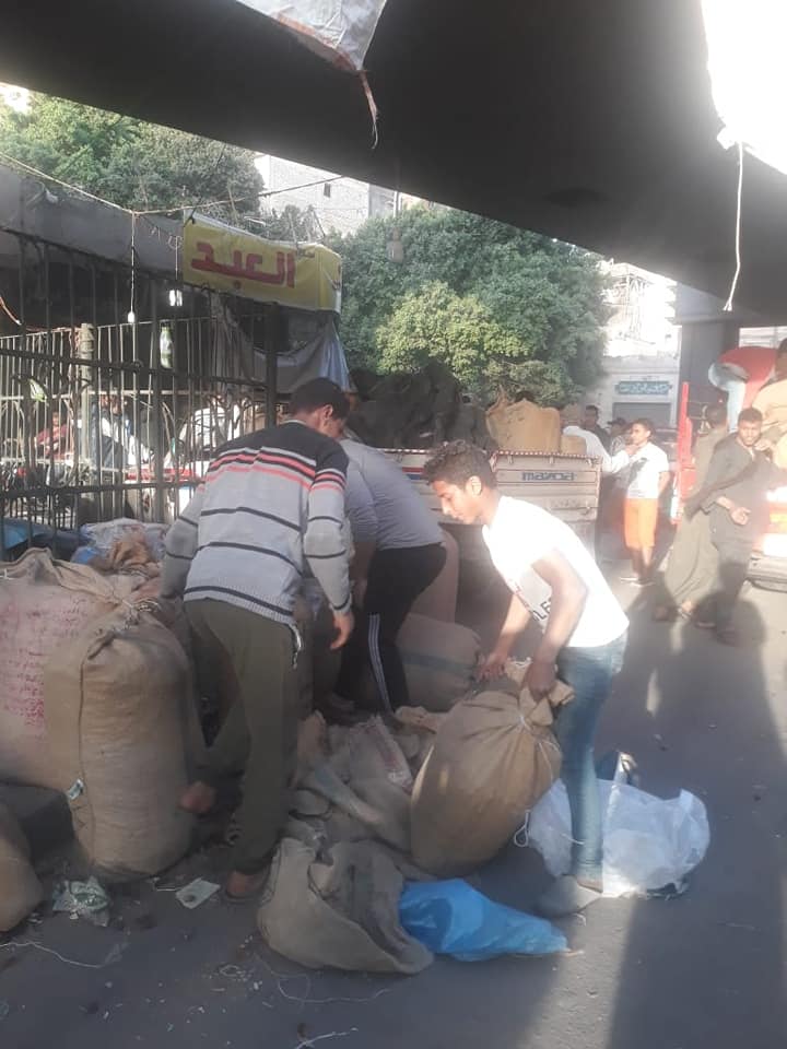 إزالة سوق الساحل بالقاهرة (7)