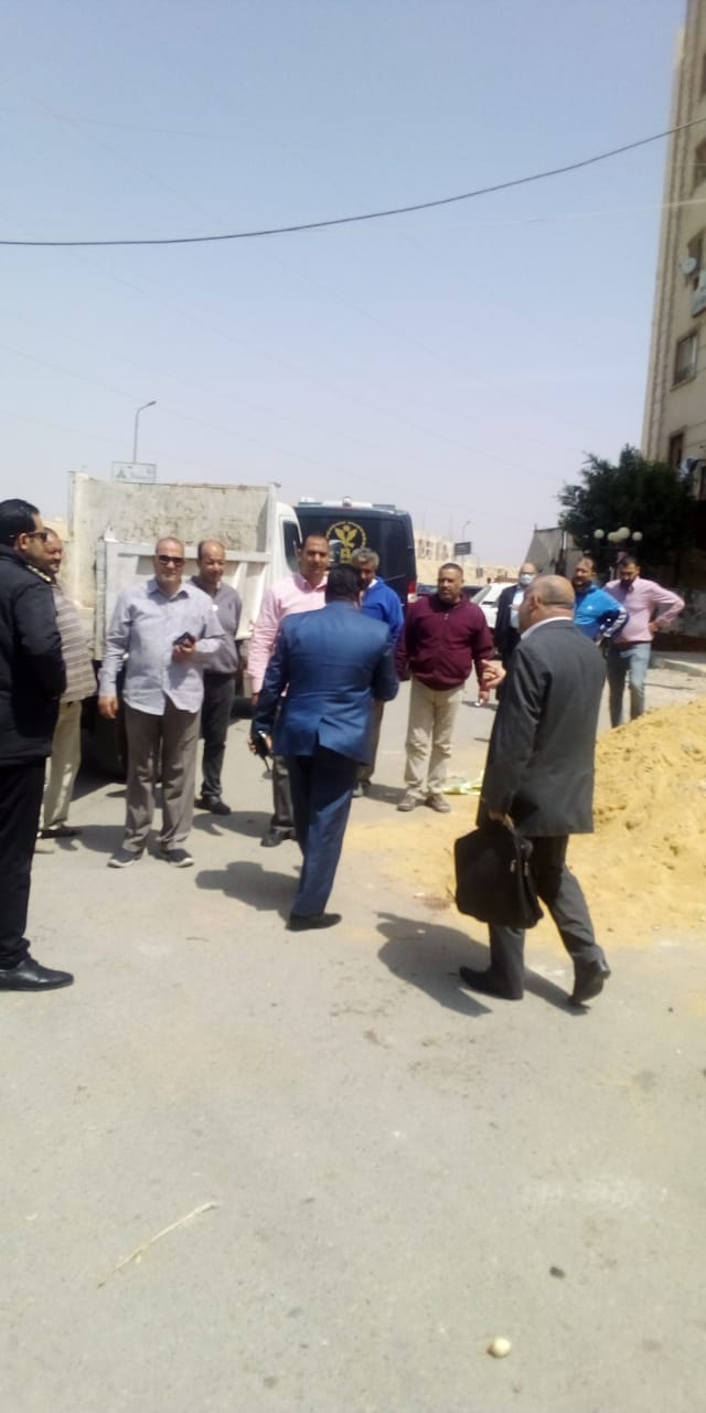 حملات لإزالة الأبنية المخالفة بالقاهرة (4)