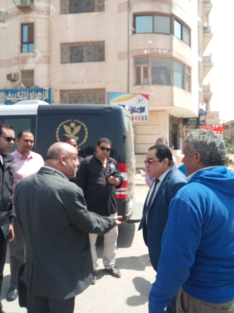 حملات لإزالة الأبنية المخالفة بالقاهرة (1)