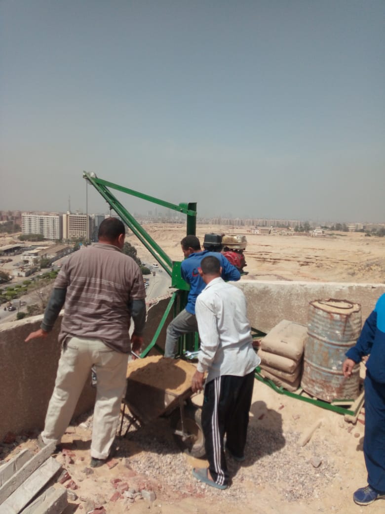 حملات لإزالة الأبنية المخالفة بالقاهرة (2)