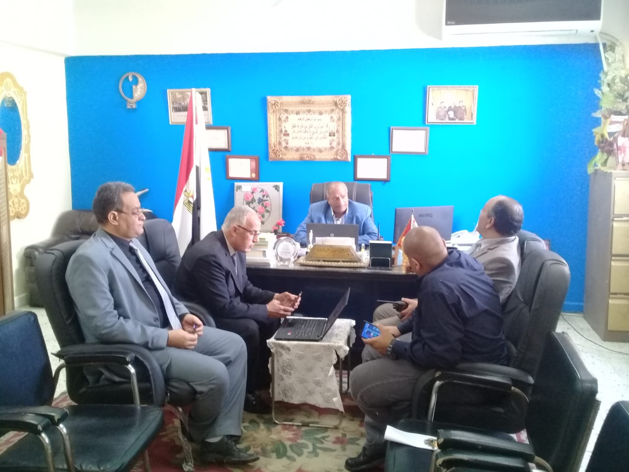 غرفة عمليات مديرية تعليم القاهرة (1)
