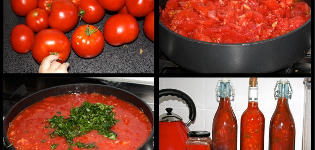 كيفية_عمل_صلصة_الطماطم_وتخزينها