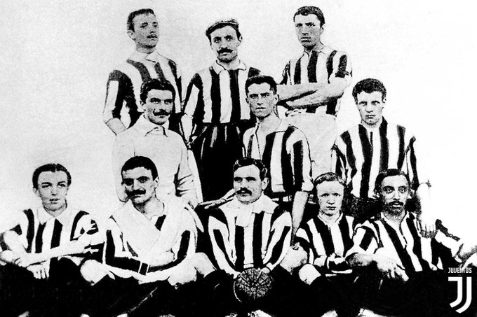 فريق يوفنتوس المتوج بلقب الدوري الإيطالى 1905