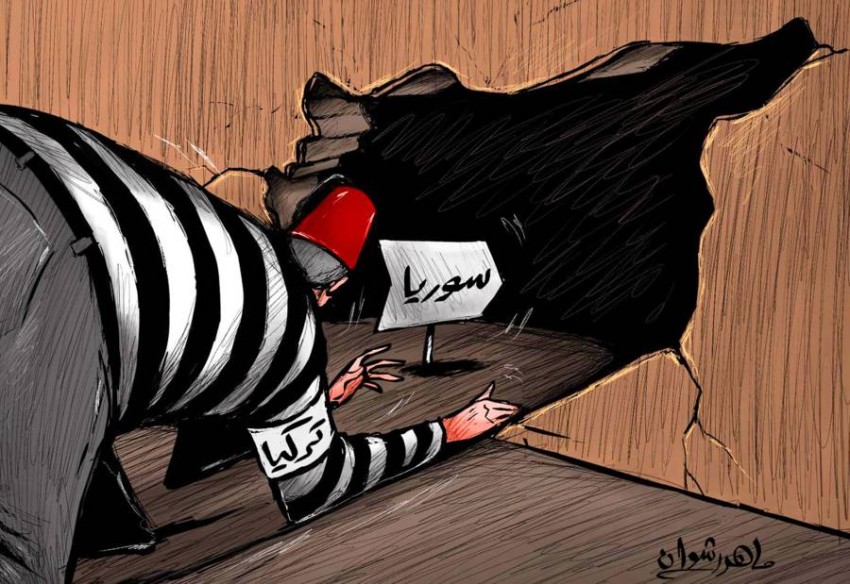 كاريكاتير صحيفة إماراتية