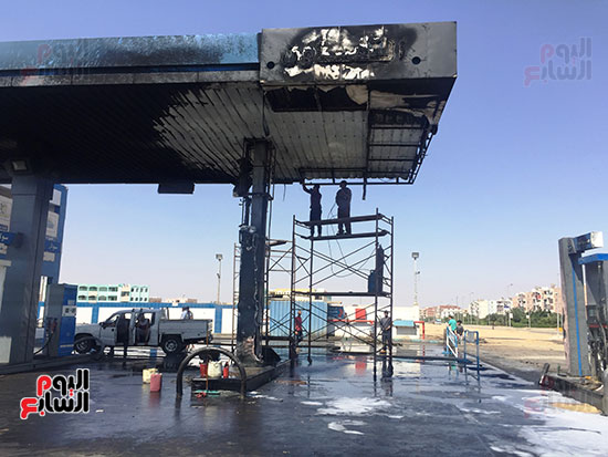  طلعت سالم، سائق شاحنة الوقود التي اشتعلت فجرًا بمدينة العاشر من رمضان (1)
