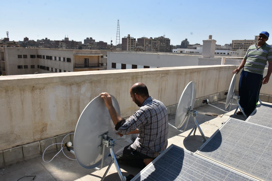 جامعة القاهرة توفر شاشات تليفزيون للعائدين من الخارج أثناء فترة عزلهم الاحتياطي (3)