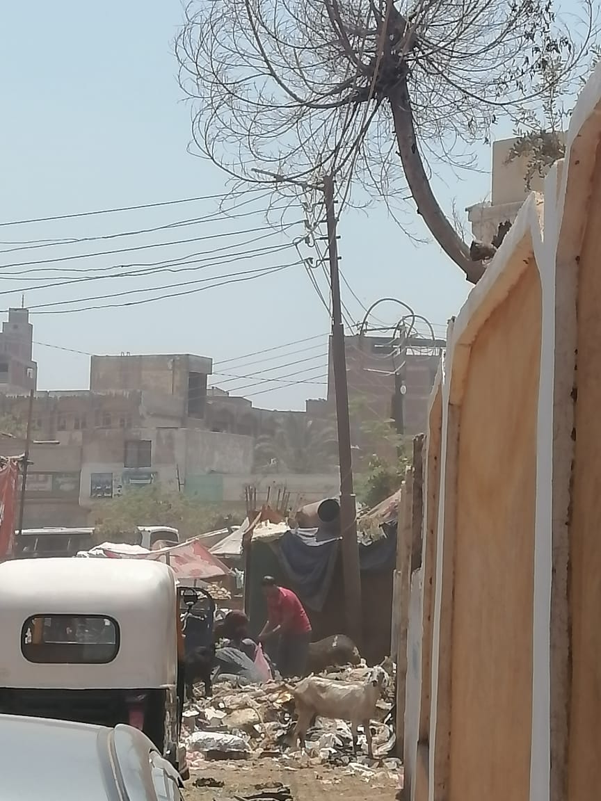 انتشار القمامة بجوار مدرسة ومعهد أزهري  (4)