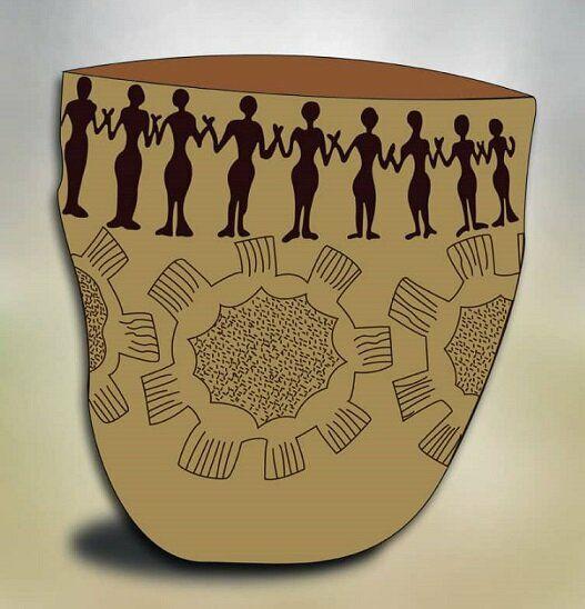 Ancient-Pottery-Item-Reminder-of-Unity-against-COVID-19-Pandemic