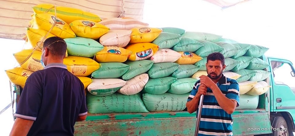 صوامع وشون المحافظات تواصل استلام القمح من المزارعين‎ (2)