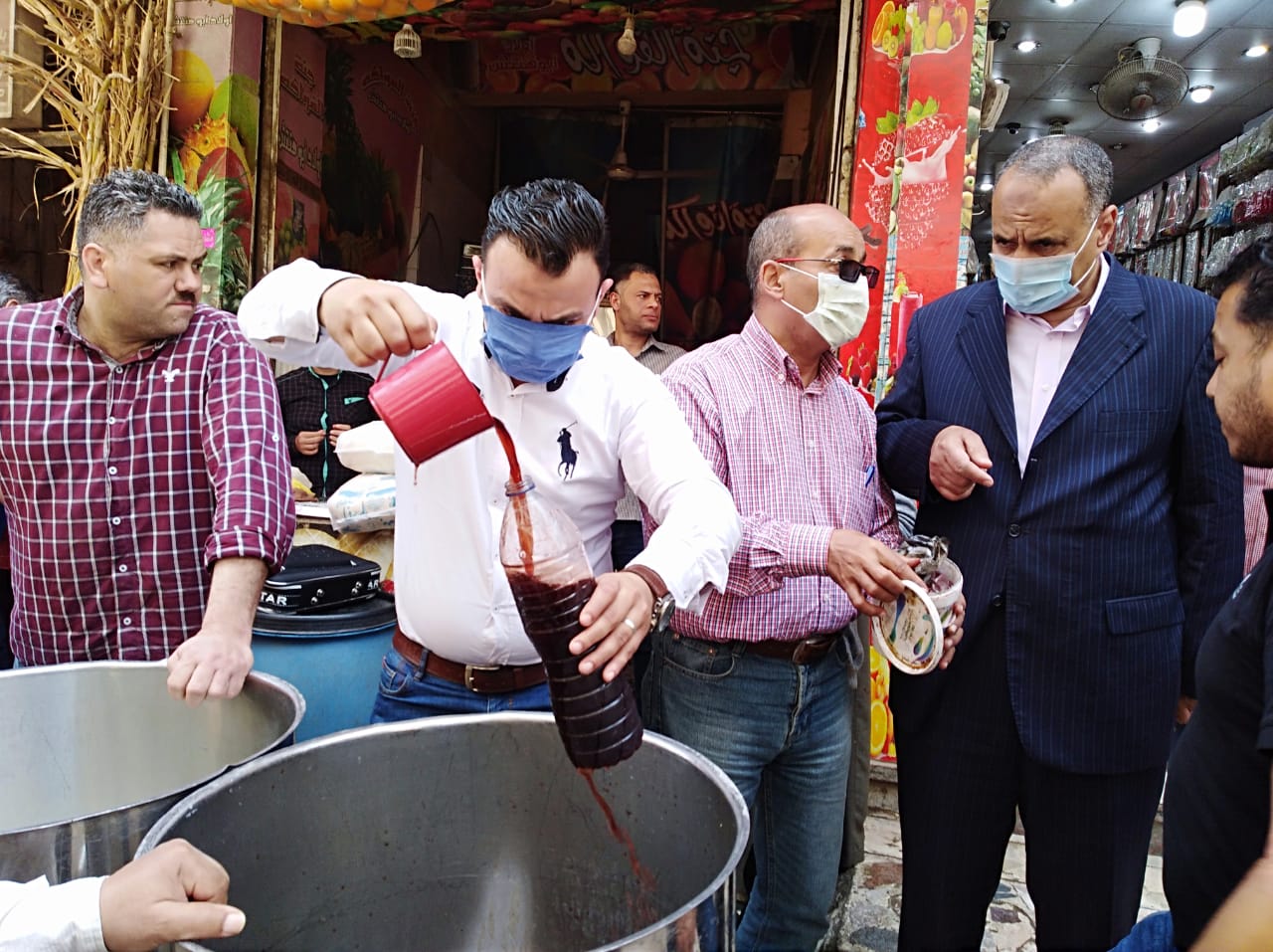 جانب من حملة التفتيش