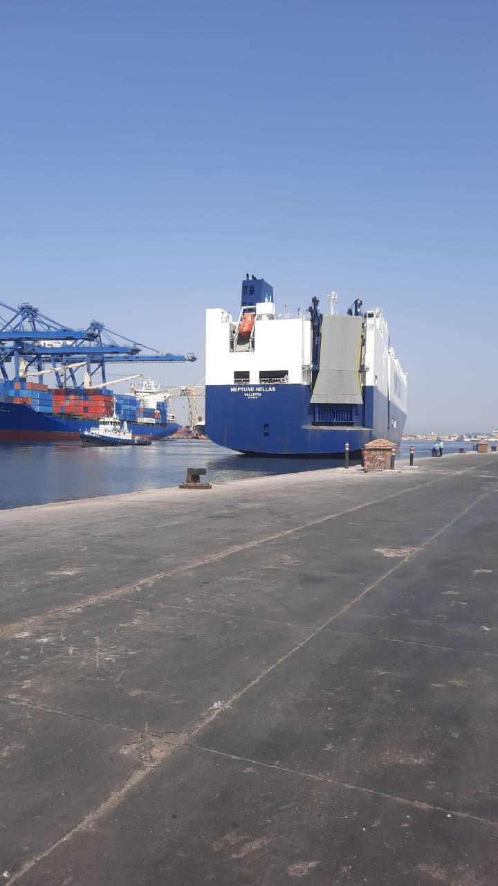 تصدير 13 ألف طن بضائع عامة عبر الميناء آخر 24 ساعة من ميناء الإسكندرية (1)