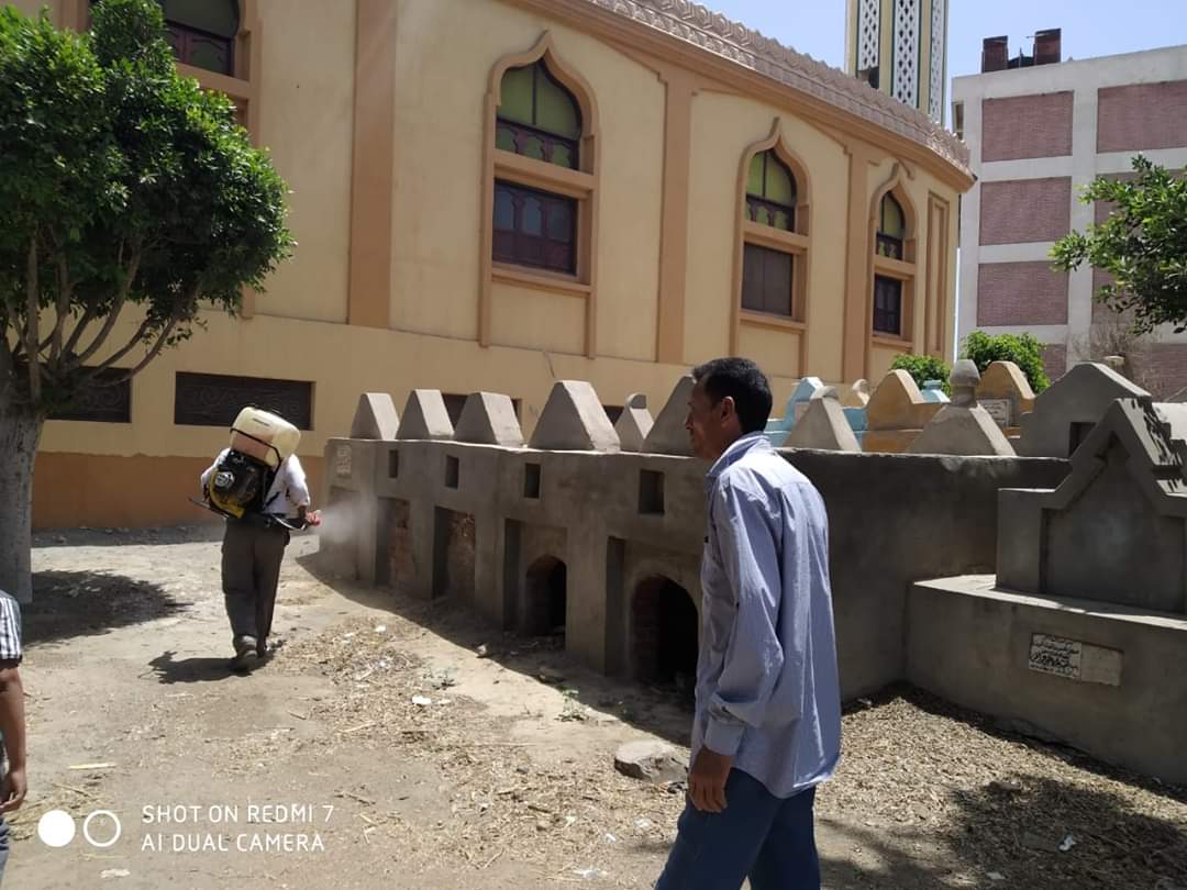 الرش ضد كورونا