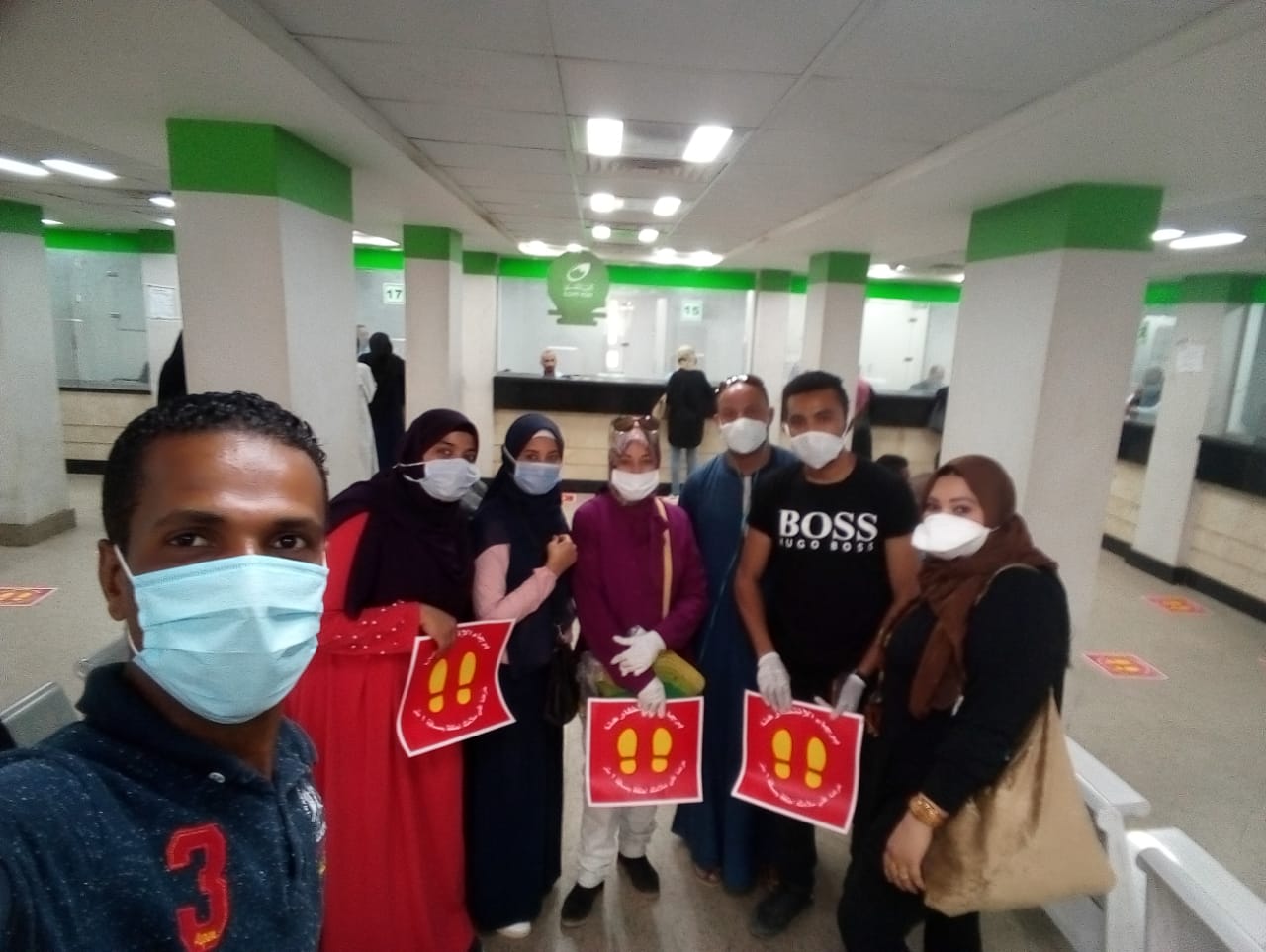 حملة معا ضد الكورنا بأسوان (4)