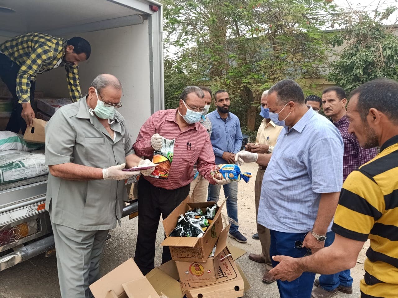 حملات تموينية بمراكز اسيوط (1)