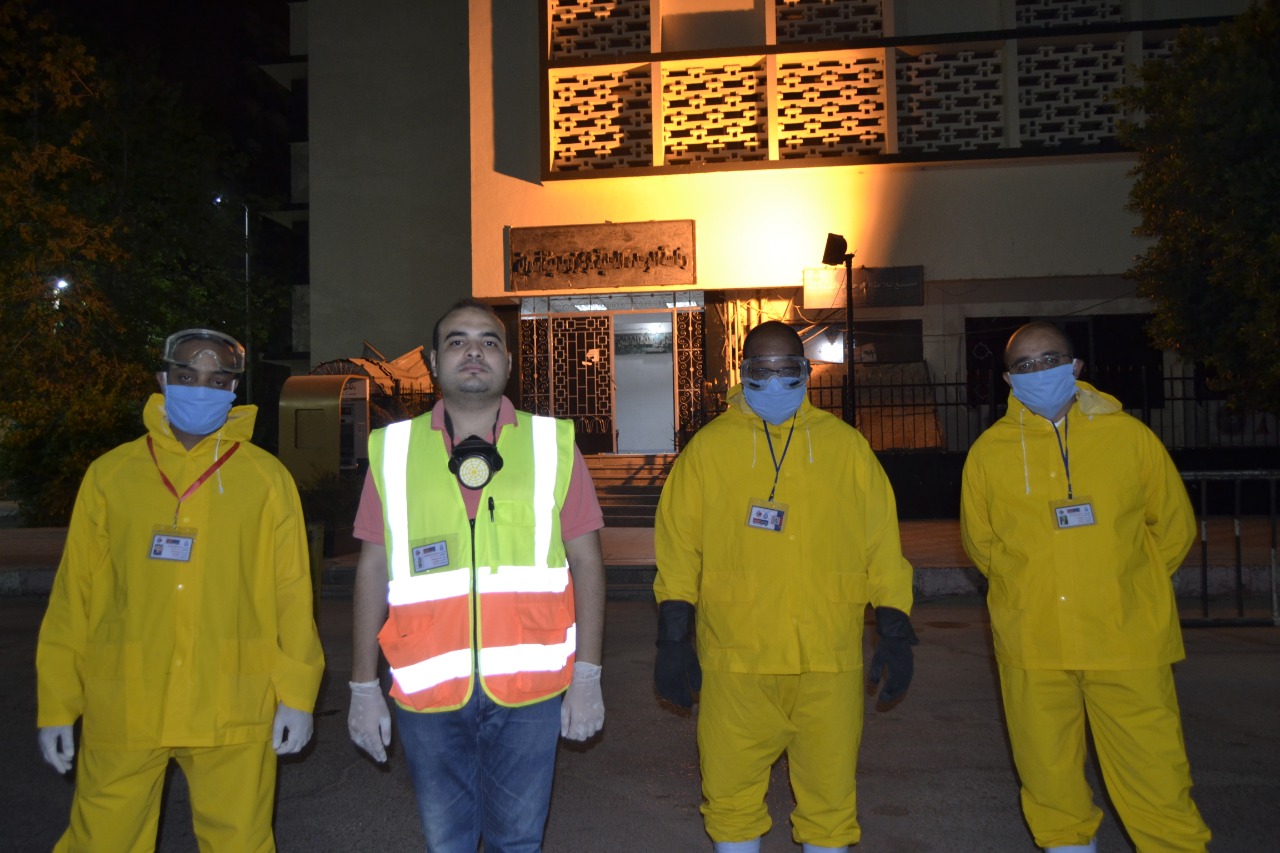 حملة معا ضد الكورنا بأسوان (1)