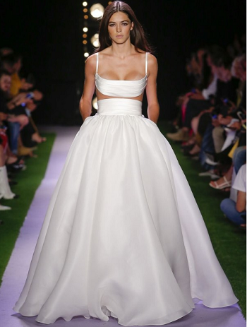 فستان زفاف براندون ماكسويل Brandon Maxwell