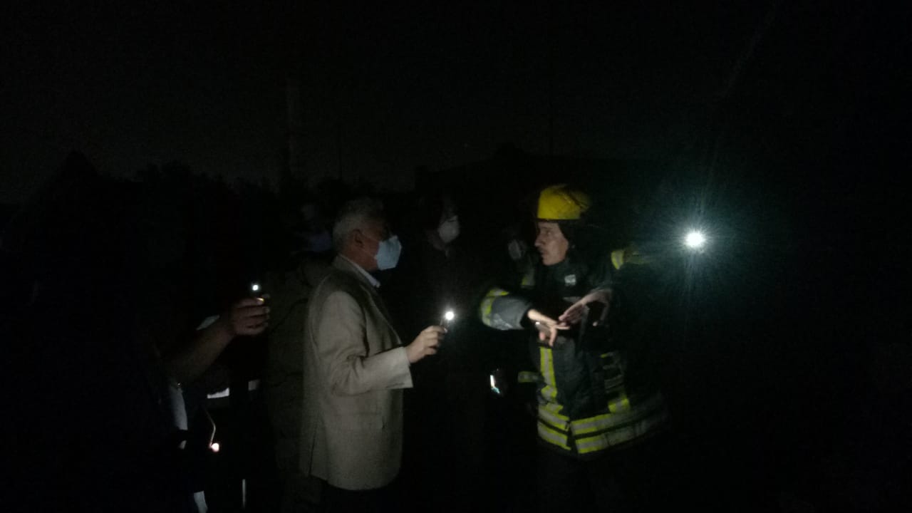 مدير الأمن مع الحماية المدنية مدير الأمن مع الحماية المدنية