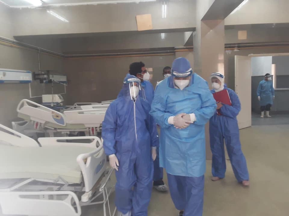 جانب من جولة رئيس لجنة الصحة بالبرلمان بالحميات